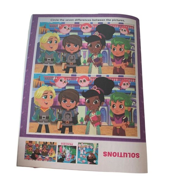 Nella The Princess Knight Sticker by Number & Activity Book with 6 Puzzles‎ - Picture 4 of 6